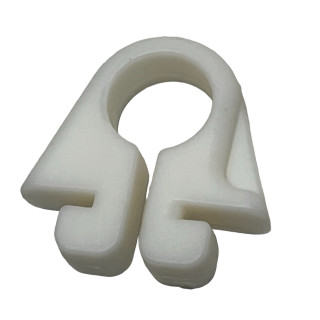 Hook for football and soccer goals in aluminium