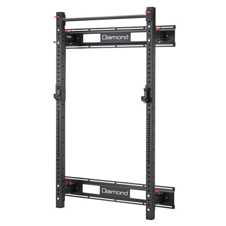 Foldable Power Rack Wall Mounted Diamond