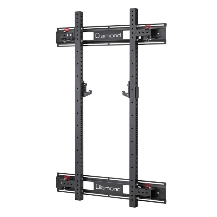Foldable Power Rack Wall Mounted Diamond