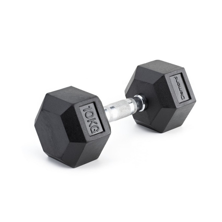 Diamond Hexagonal Rubberized Handlebar