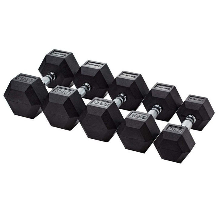 Diamond Hexagonal Rubberized Handlebar