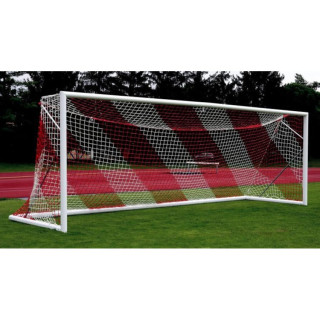 Self-supporting, transportable aluminum football goal