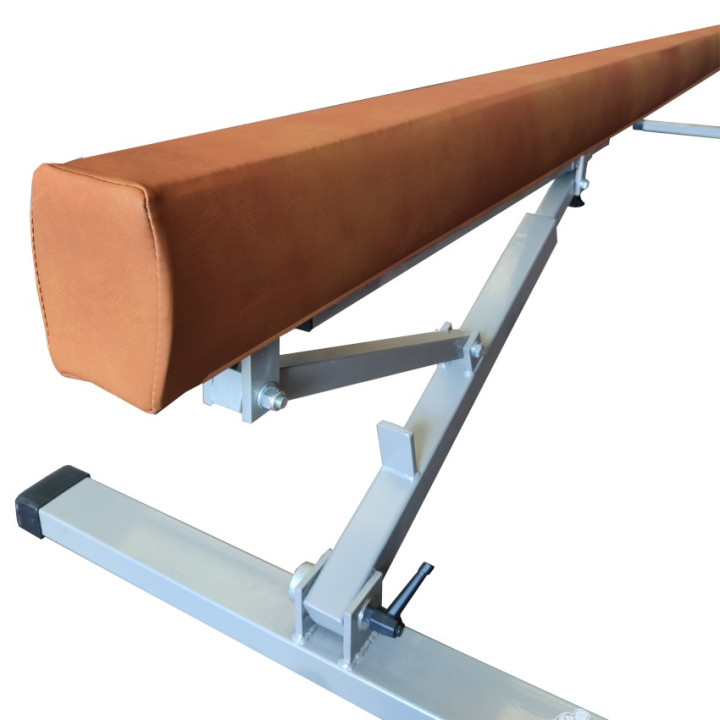 Balance beam for gymnastics adjustable in height 50 - 120 cm