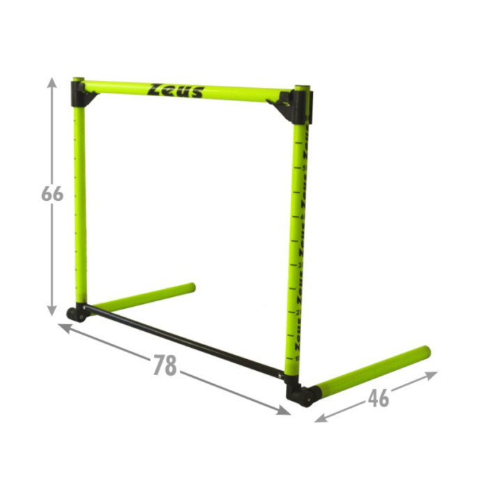 Scalable training obstacle in PVC from 10 to 60 cm - pack of 6 pieces