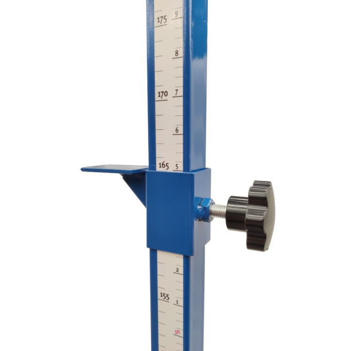 Coppia Ritti Salto in Alto in acciaio altezza regolabile 60 - 210 cm