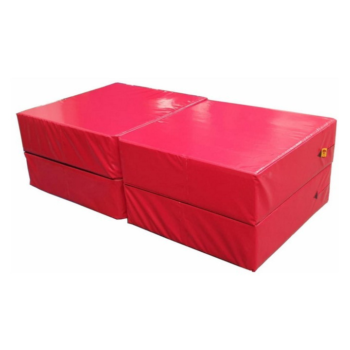 Materasso di Caduta Pieghevole per Pole Dance 140x140x10 cm | Ganasport