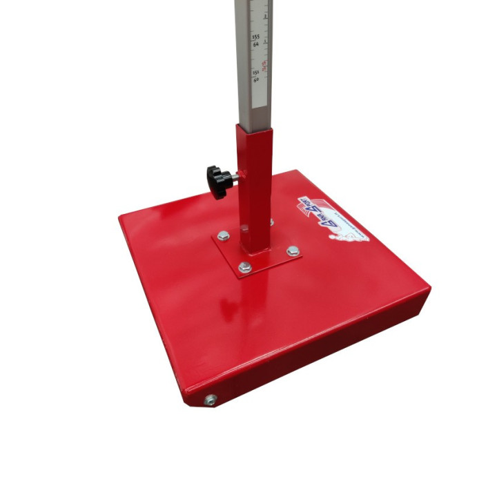 Pair of World Athletics approved aluminum high jump stands