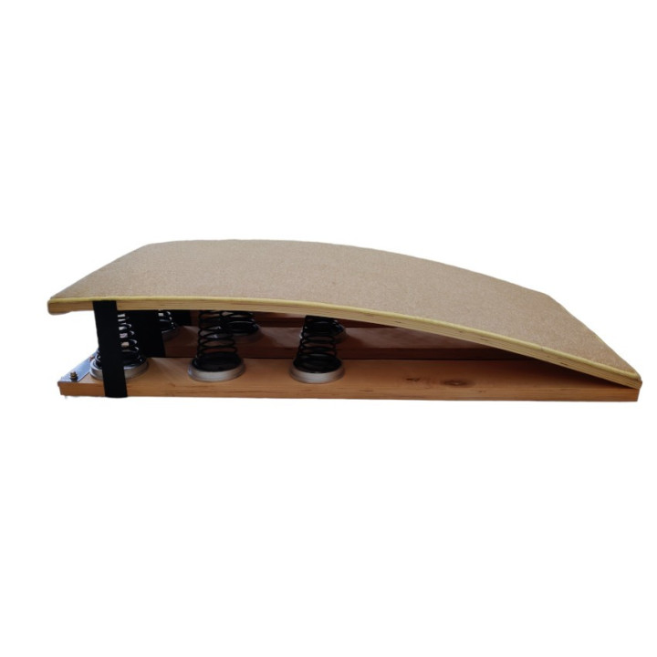 Pedana Elastica Reuther con molle in acciaio e piano in moquette