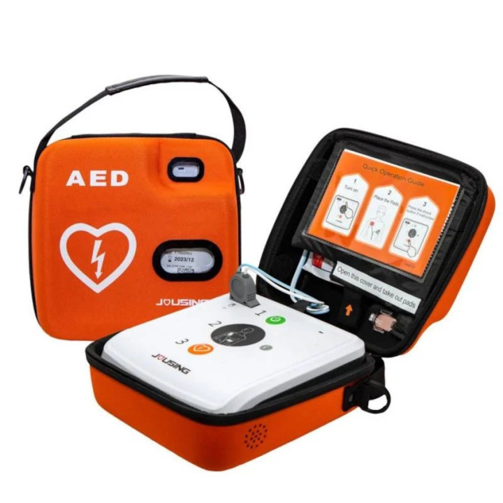 Defibrillatore Semiautomatico Jousing iAED-S1 - con piastre Adulto e Bambini
