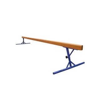 Baumann type balance board measuring 5 meters in wood, adjustable height