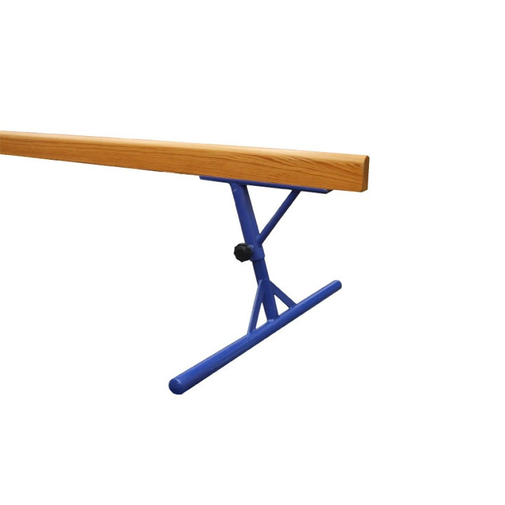 Baumann type balance board measuring 5 meters in wood, adjustable height