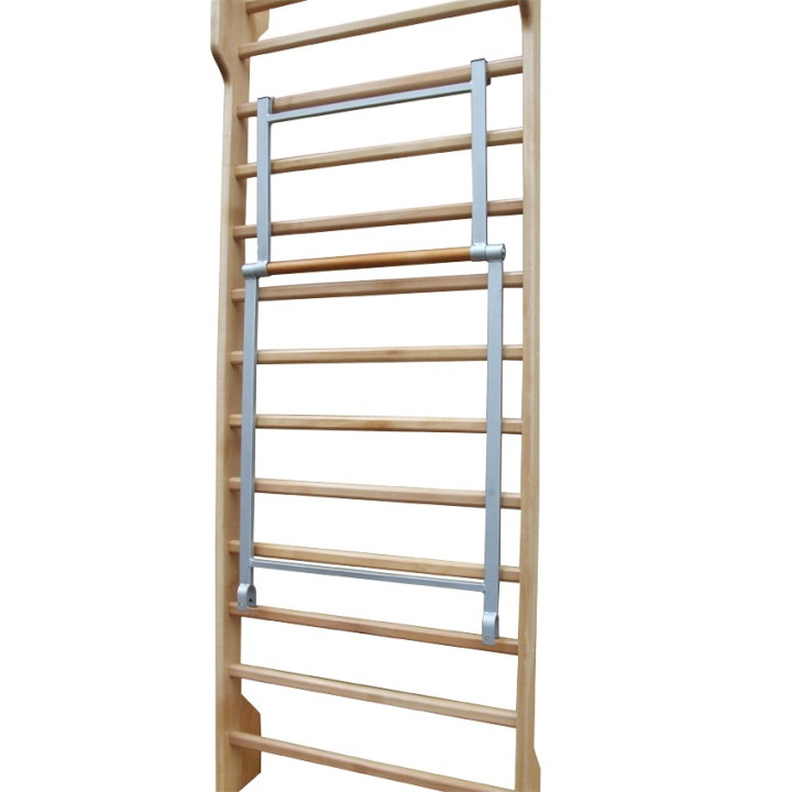 Adjustable pull-up bar to attach to the Swedish wall bar