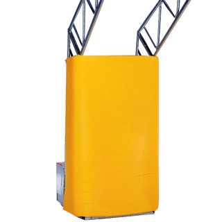 Pair of safety guards for Olympic Trellis basketball system tested UNI EN 913