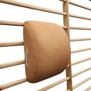 Curved back rest that can be attached to the Swedish backrest