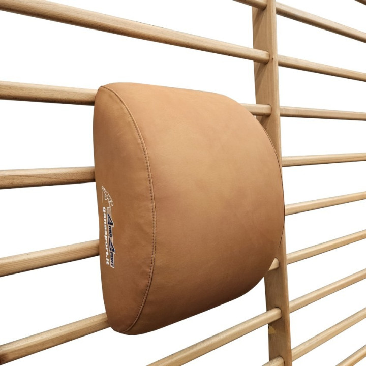 Curved back rest that can be attached to the Swedish backrest