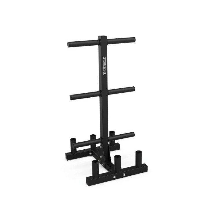Toorx Vertical Rack for Bumper Discs and Barbells