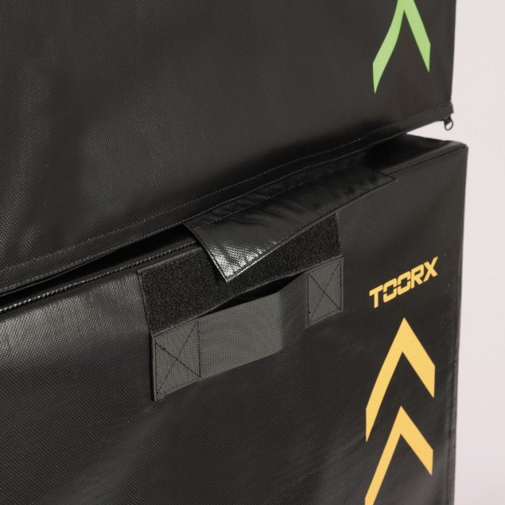 Set of 3 Toorx Stackable Plyo Boxes