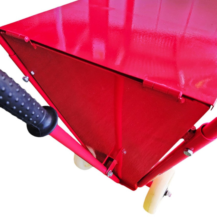 Carrello Segnacampo a polvere per tracciatura linee campi sportivi