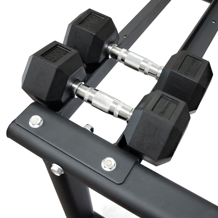 Diamond Dumbbell Rack - 3 Tier (15 Pairs)