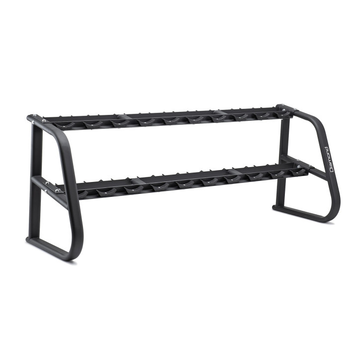 Rastrelliera Manubri Diamond - 2 Ripiani (10 Coppie)