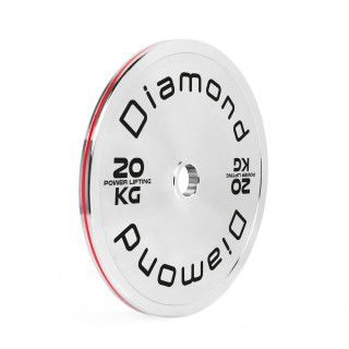 Disco Olimpico Diamond In Acciaio Powerlifting