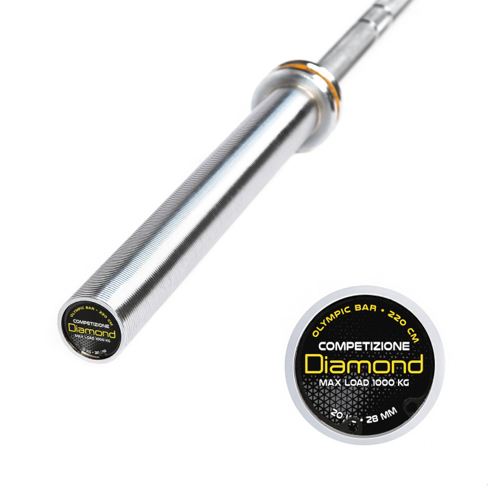 Bilanciere Diamond Olimpico Competizione -220 cm