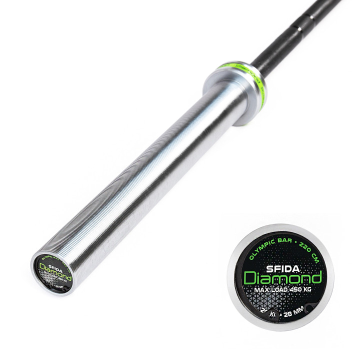 Bilanciere Diamond Olimpico Sfida 220 cm