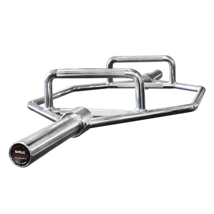 Bilanciere Olimpico Esagonale Diamond Shrug Bar -200 Kg