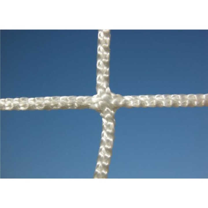 Ball stop net for fencing sports fields with 3 mm square mesh