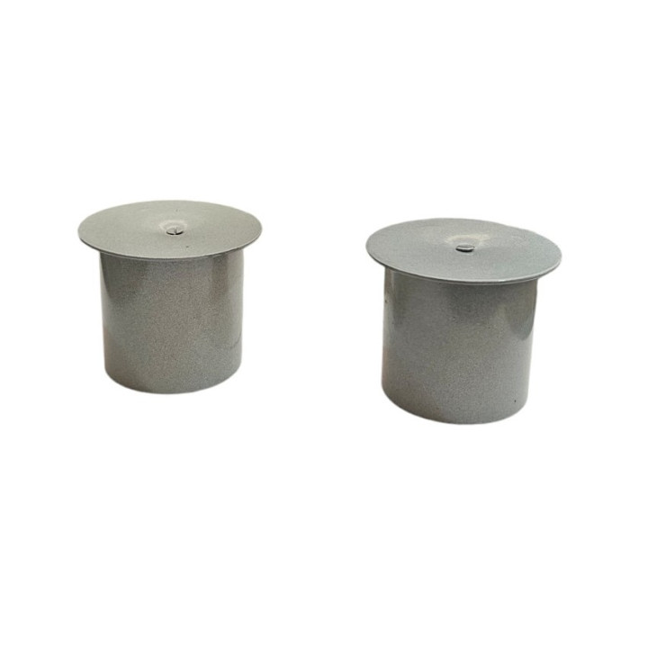 Pair of Caps for Volleyball System Sockets