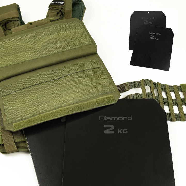Giubbotto Zavorrato Diamond Tactical 9 Kg