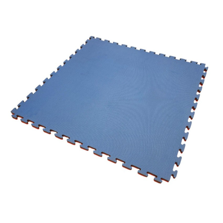 Kit of 25 interlocking tatami mats 100x100x2(h) cm complete with perimeter frame
