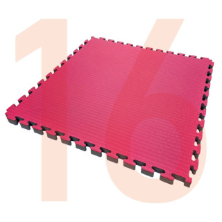 Kit 16 interlocking Tatamis cm 100x100x4(h) complete with perimeter frame