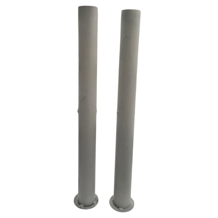 Pair of replacement sockets for single-pole volleyball and beach volleyball systems