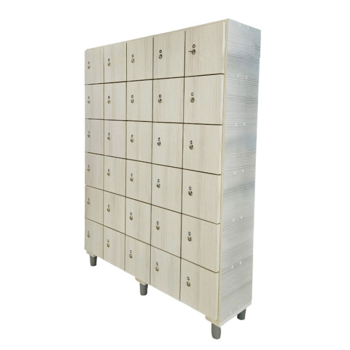 Locker for valuables 30 places modules 20x20 cm