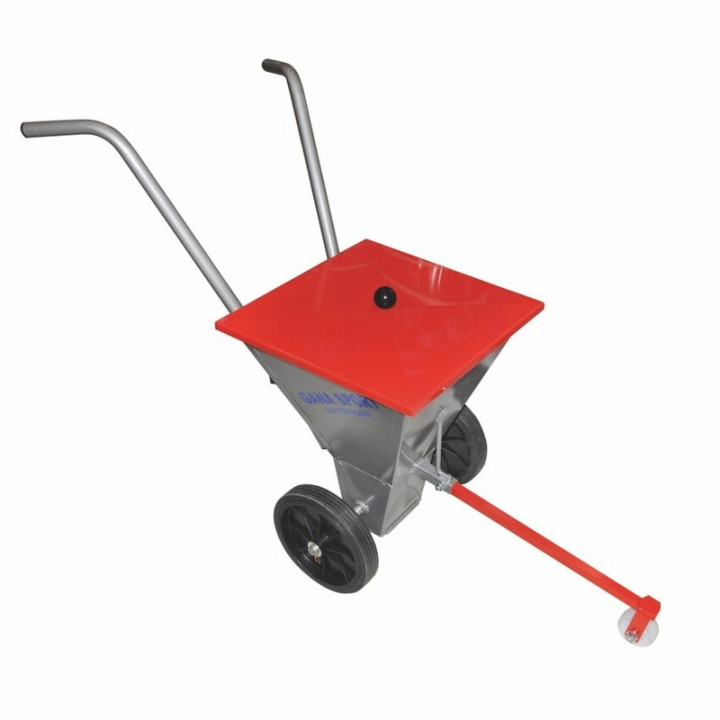 Replacement brush for powder field marker trolley