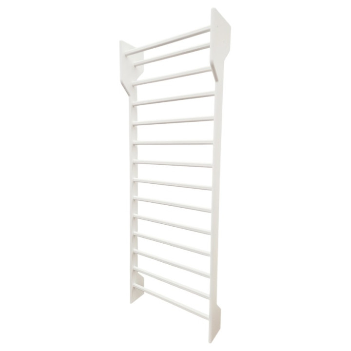 Spalliera Svedese ad una campata cm 250 x 90 colore bianco