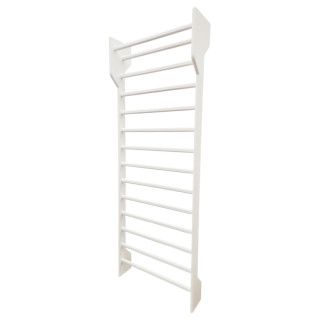 Spalliera Svedese ad una campata cm 230 x 80 colore bianco