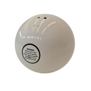 Peso da Lancio Vinex 4 kg in Lega di Acciaio - Diametro 103 mm - Bianco