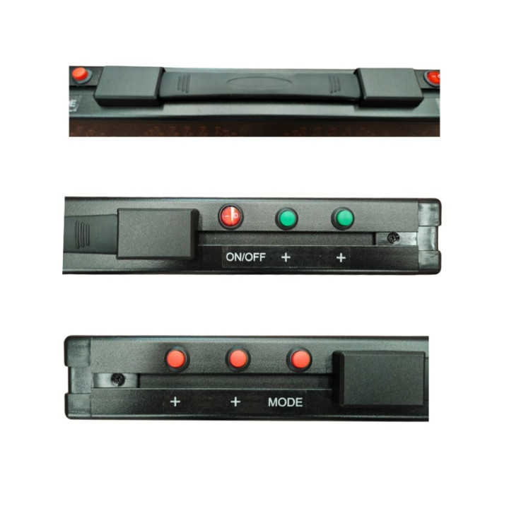 Electronic scoreboard for player substitution Double-sided