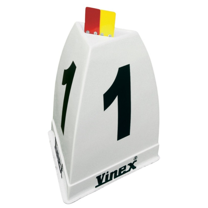 Pyreamide track marker for athletics height 60 cm