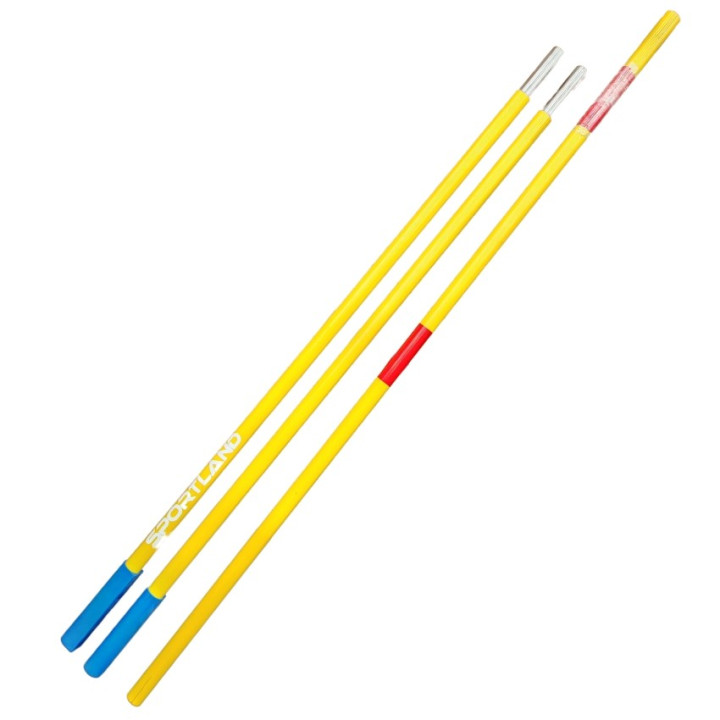 High jump kit 4m bar and pair of uprights from 30 to 220 cm