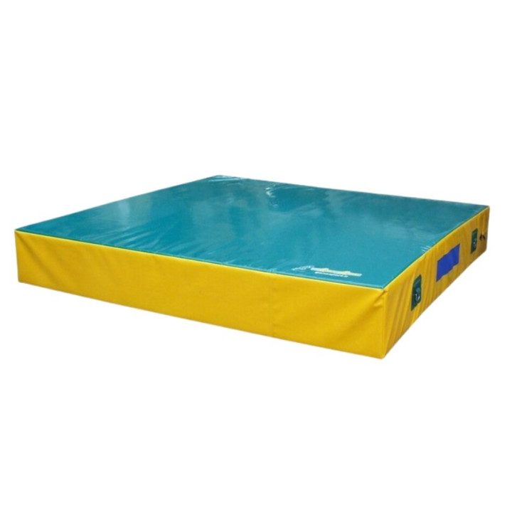 Sports mattress for gymnastics 200x200x30 cm with standard base