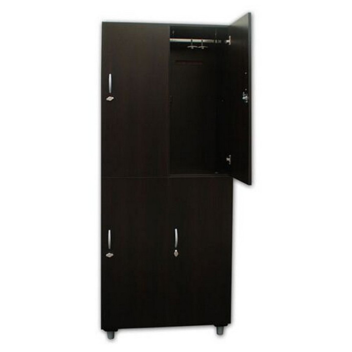 Gym wardrobe with 4 doors