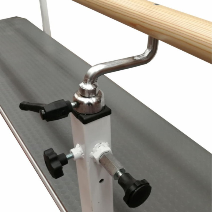 Parallel Bars for Rehabilitation and Walking in Steel and Wood