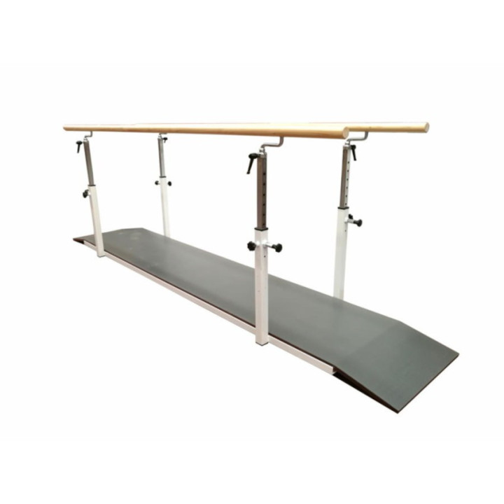 Parallel Bars for Rehabilitation and Walking in Steel and Wood