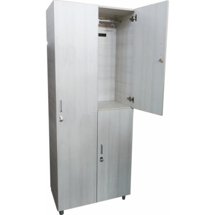 Gym wardrobe with 2 doors (2+1)