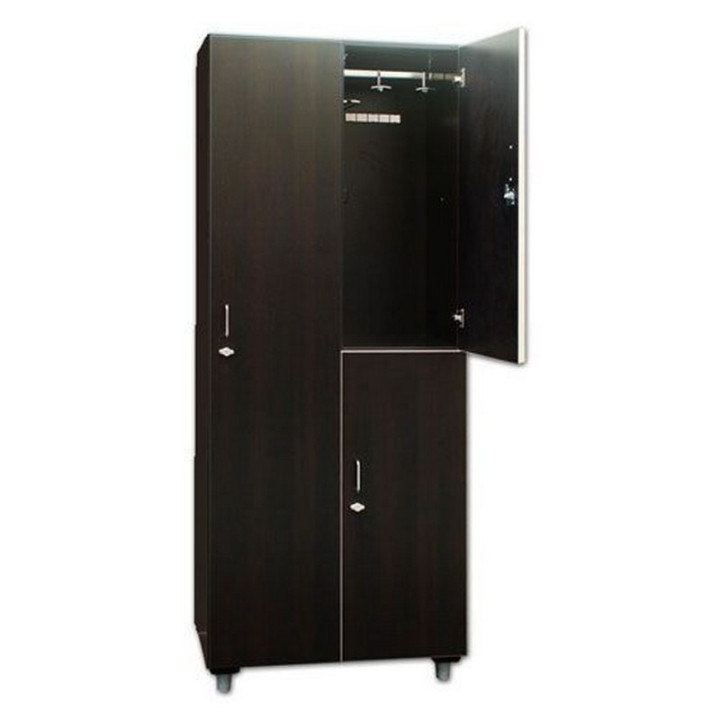 Gym wardrobe with 2 doors (2+1)