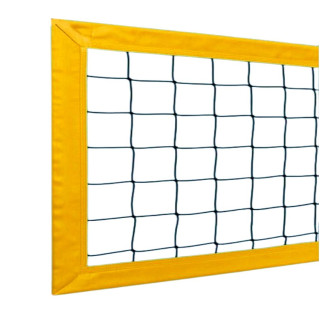 Rete da beach volley con bordatura perimetrale in pvc