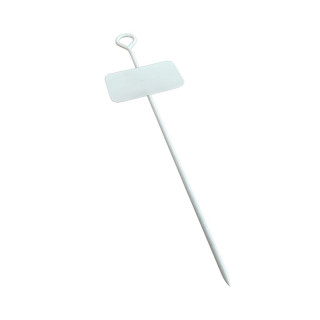 Square-shaped painted steel pitch marker peg